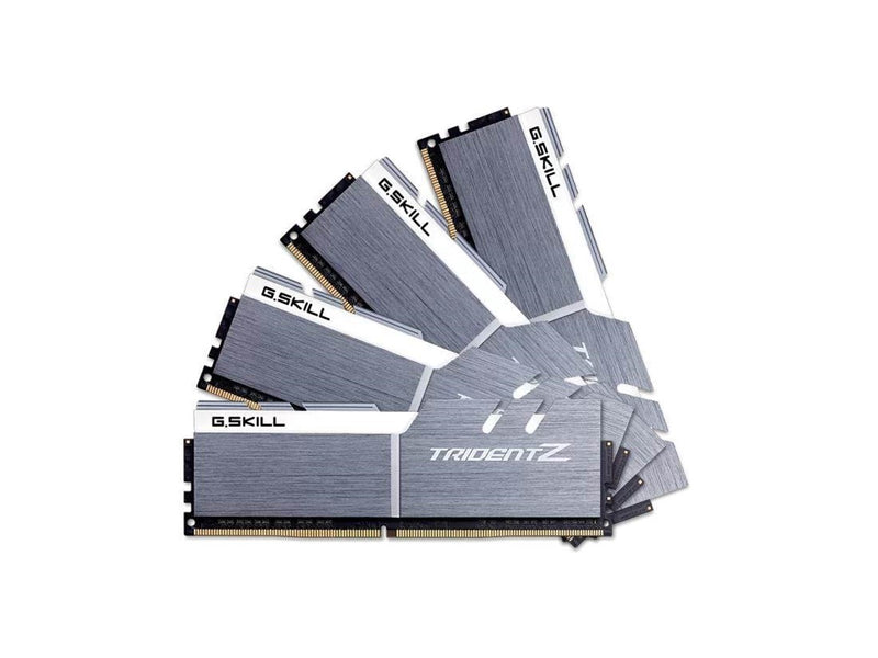 G.Skill Trident Z DDR4-3200 - 64GB - CL16 - Quad Channel (4 pcs) - Intel XMP - Silber