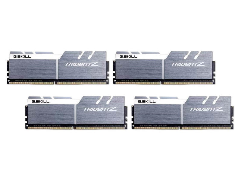 G.Skill Trident Z DDR4-3200 - 64GB - CL16 - Quad Channel (4 pcs) - Intel XMP - Silber