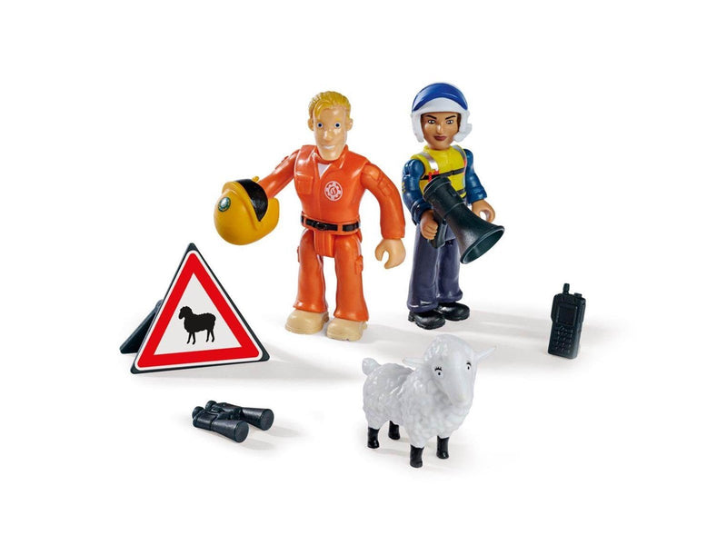 Simba Fireman Sam Doublepack IV Figures 7.5cm Assorted