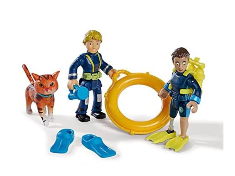 Simba Fireman Sam Doublepack IV Figures 7.5cm Assorted