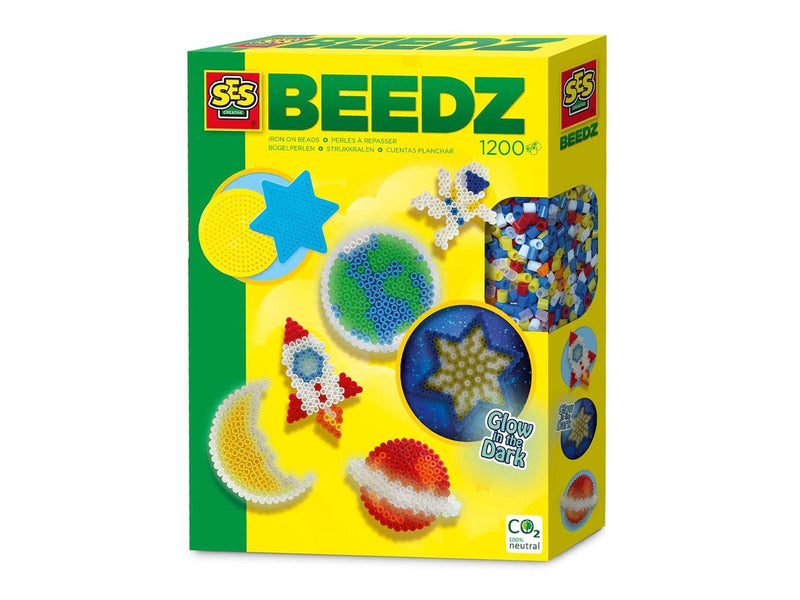 Creative Beedz Fuse Beads - Glow in the Dark Space