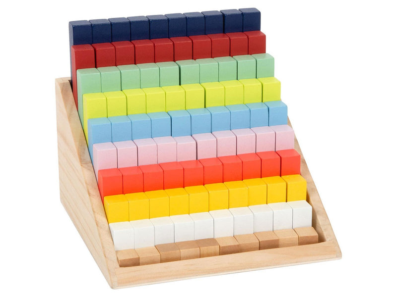 Small Foot - Wooden Calculation Blocks in Box 100