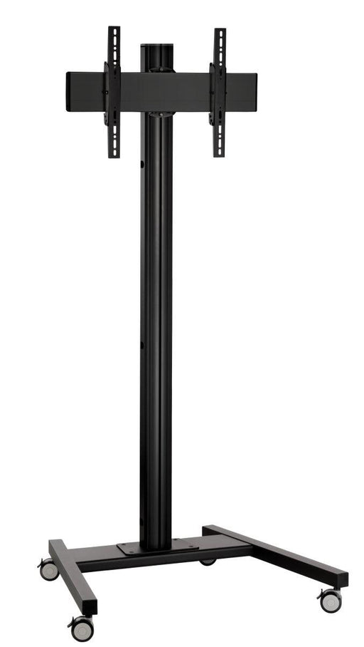 Vogel's T1844B Displaywagen bis 165 cm (65') Profilhöhe 180 cm, max. 80 kg, Vesa max. 400x400, schwarz
