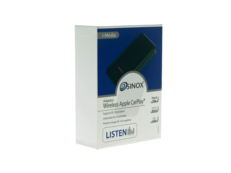 Sinox iMedia Wireless Apple™ CarPlay® Adapter