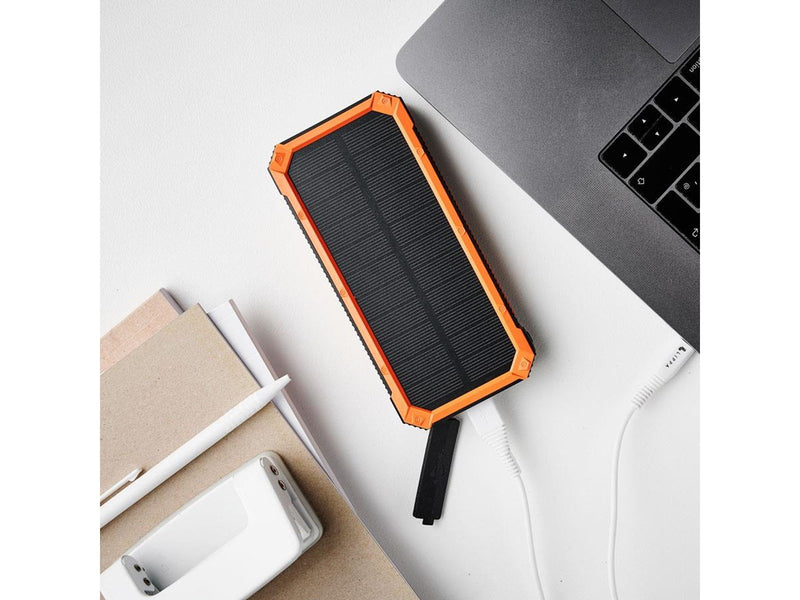 Lippa 20.000 mAh Solar Powerbank 1 x USB-C PD & 3 x USB-A Output Powerbank (Akku) - 20000 Ah