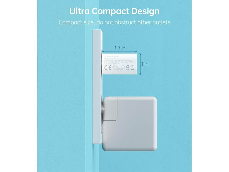 Lippa 20W USB-C PD Wall Charger - White