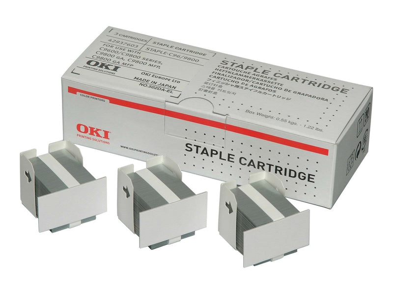 OKI Staples/15000pcs f C9600/C9800 - Heftklammern