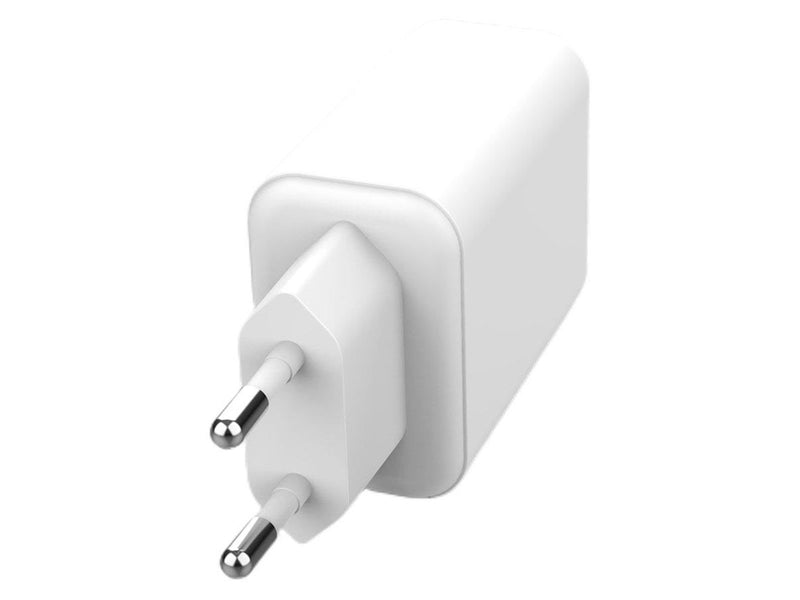 Lippa 65W USB-C PD & USB-A QC GaN Wall Charger - White