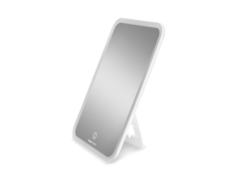 Gillian Jones Tablet Mirror with LED and USB-C - White