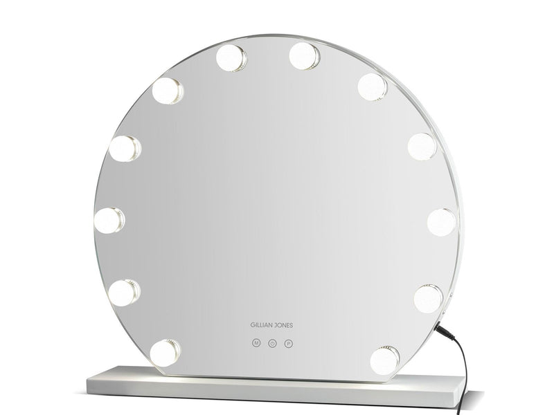 Gillian Jones Hollywood mirror with adjustable lights