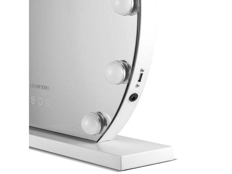 Gillian Jones Hollywood mirror with adjustable lights