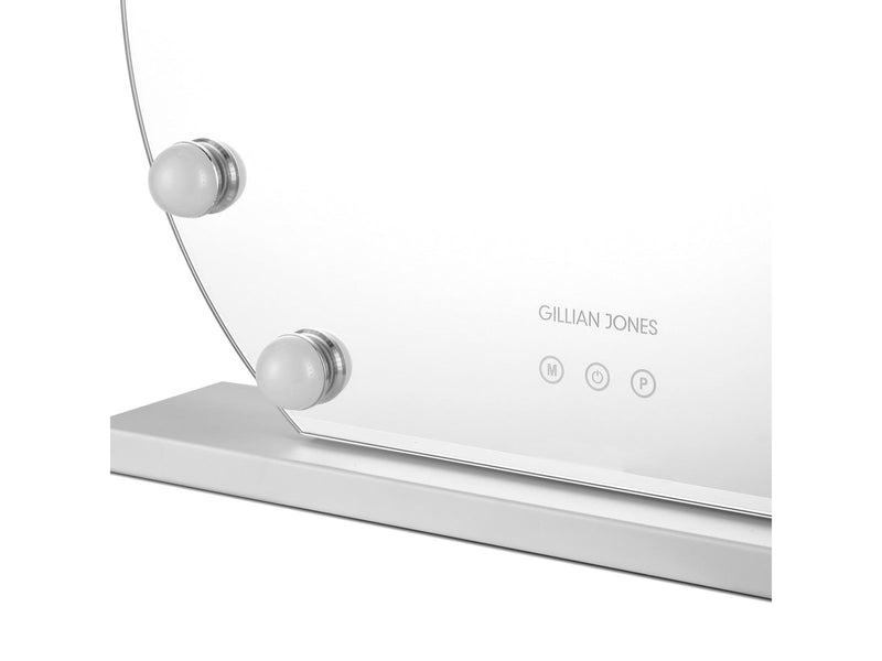 Gillian Jones Hollywood mirror with adjustable lights