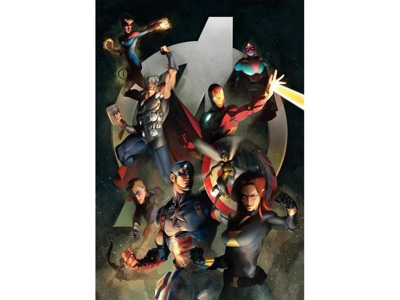 Clementoni Puzzle Disney 100 Years - Avengers 1000st. Boden
