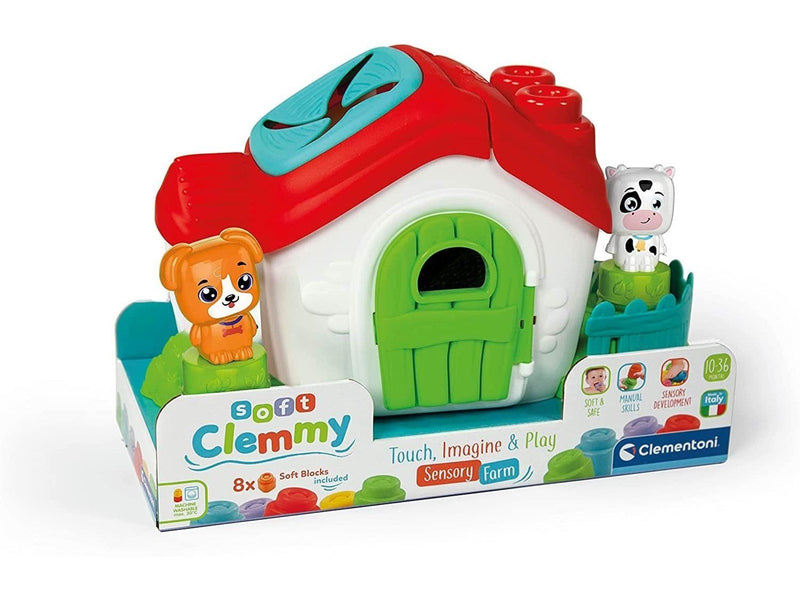 Clementoni Baby Clemmy - Sensory Farm with Blocks