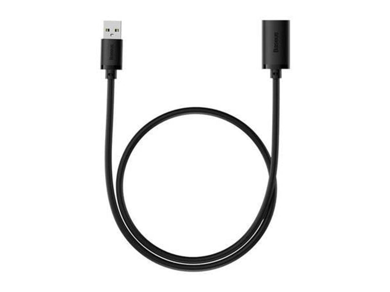Baseus USB 2.0 Extension cable  male to female AirJoy Series 0.5m (black)