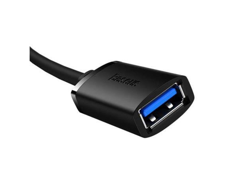 Baseus USB 3.0 Extension cable  male to female AirJoy Series 0.5m (black)