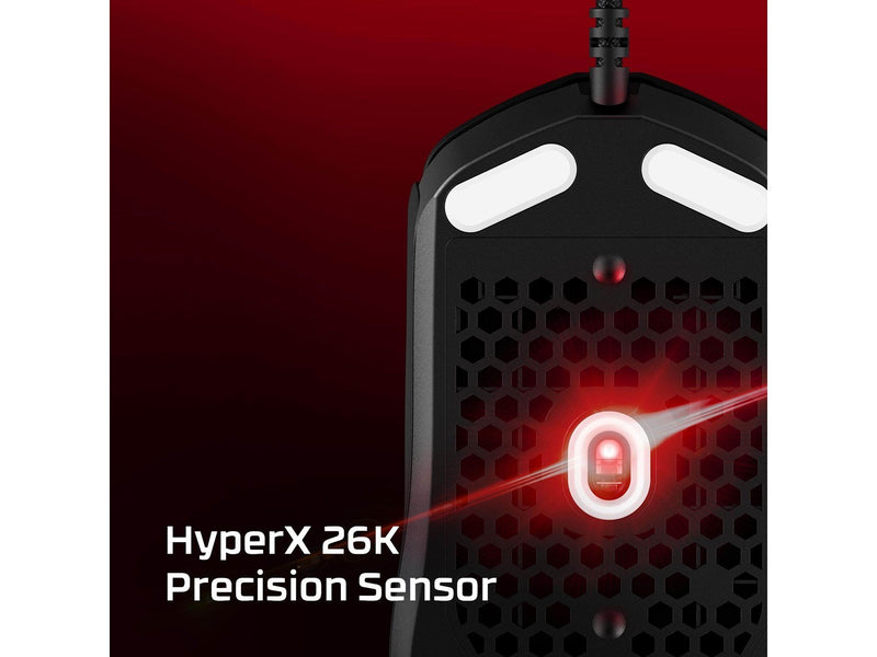 HyperX Pulsefire Haste 2 - Black - Gaming Maus (Schwarz)