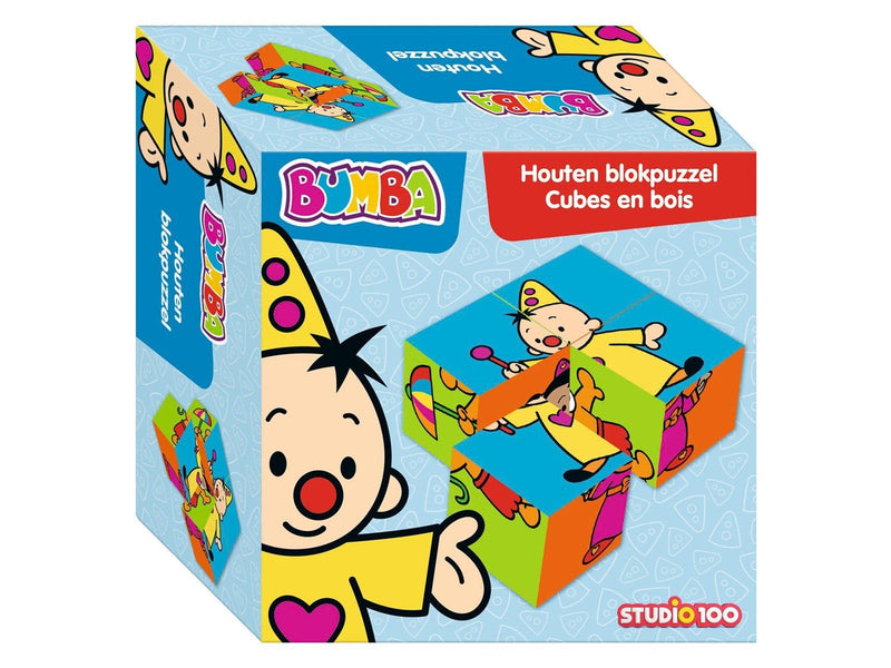 Studio 100 Bumba Wooden Block Puzzle 4pcs.