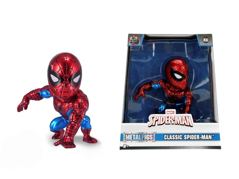 Jada Toys Marvel 4" Classic Spiderman Figure