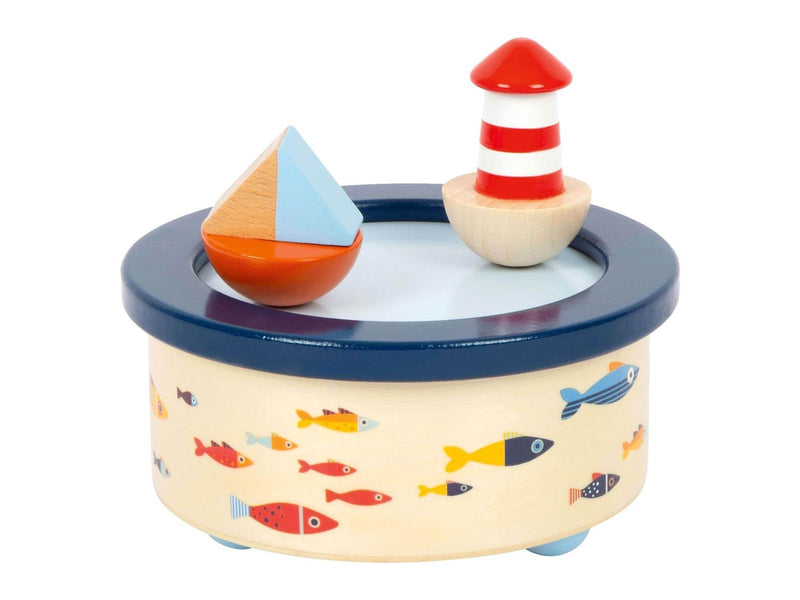 Small Foot - Wooden Music Box Ocean