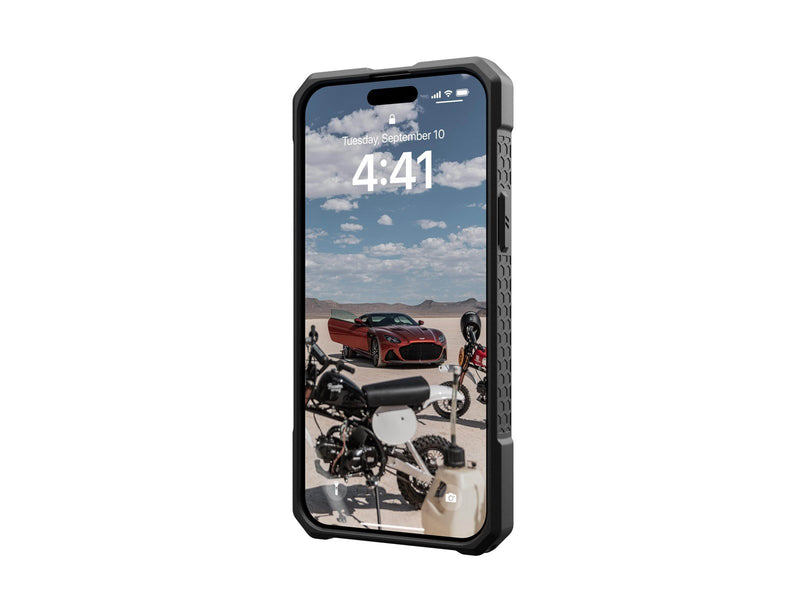 UAG Monarch Pro MagSafe - kevlar black - iPhone 15 Plus