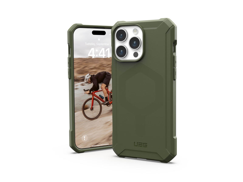 UAG Essential Armor MagSafe - olive drab - iPhone 15 Pro Max