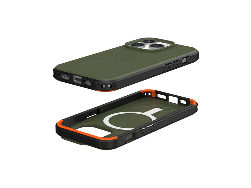 UAG Civilian MagSafe - olive drab - iPhone 15 Pro