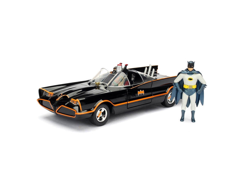 Simba Batman 1966 Classic Batmobile 1:24 Die-Cast