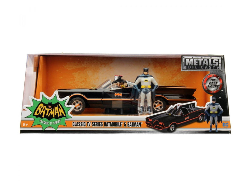Simba Batman 1966 Classic Batmobile 1:24 Die-Cast