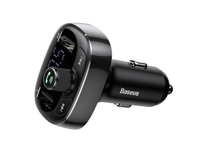 Baseus Transmitter FM  T-typed S-09 Bluetooth (black)