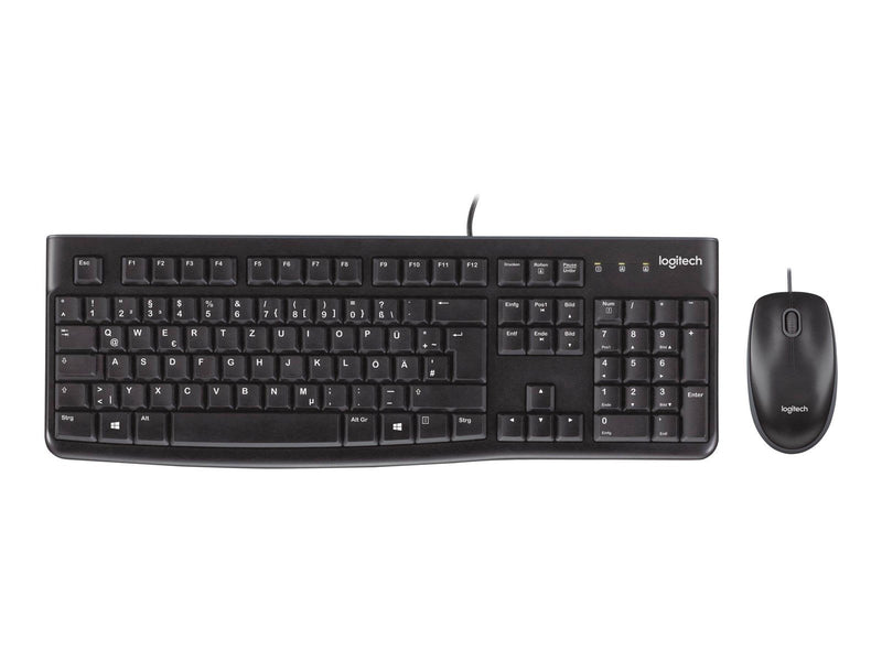 Logitech Desktop MK120 - Tastatur & Maus Set - Portugiesisch