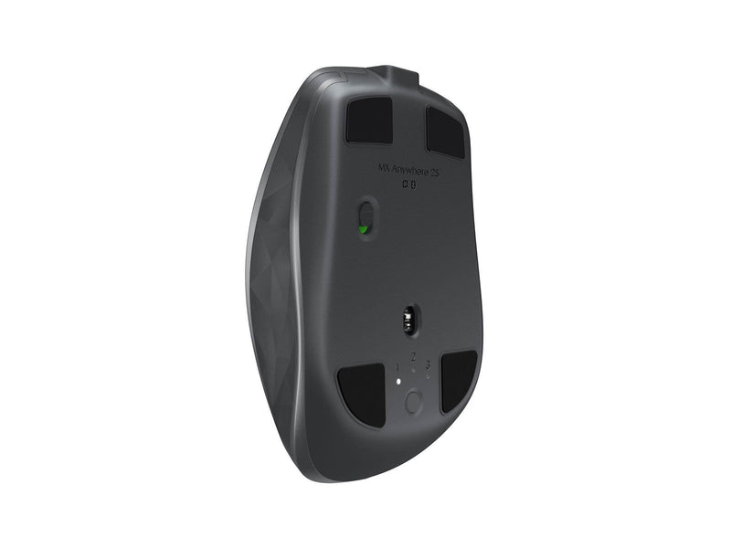 Logitech MX Anywhere 2S Wireless Mouse (BT) - Graphite - Maus (Grau)