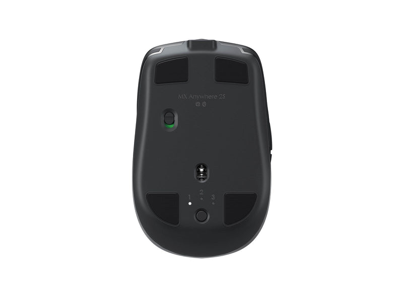 Logitech MX Anywhere 2S Wireless Mouse (BT) - Graphite - Maus (Grau)
