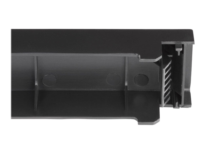 Deltaco 19-8 19" 1U plastic cover patch panel screw-free installation black