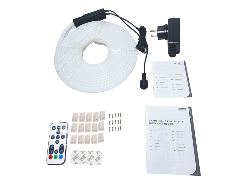 Deltaco Smart-Neon-RGB-LED-Streifen, 5 m