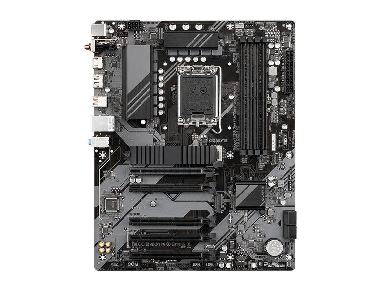 GIGABYTE B760 DS3H AX Mainboard - Intel B760 - Intel LGA1700 socket - DDR5 RAM - ATX