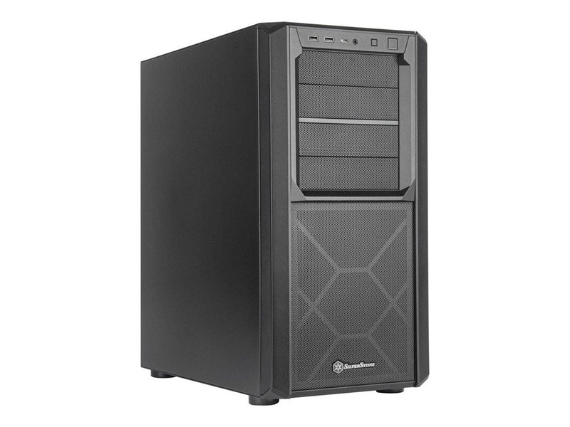 SilverStone Seta D1 - Gehäuse - Tower - Schwarz