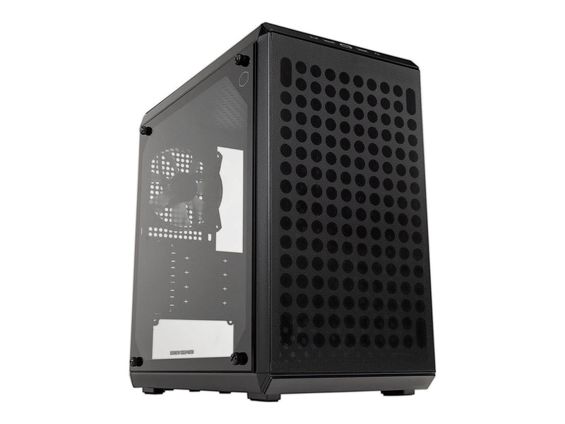 Cooler Master Q300L V2 - MT - micro ATX - Gehäuse - Tower - Schwarz