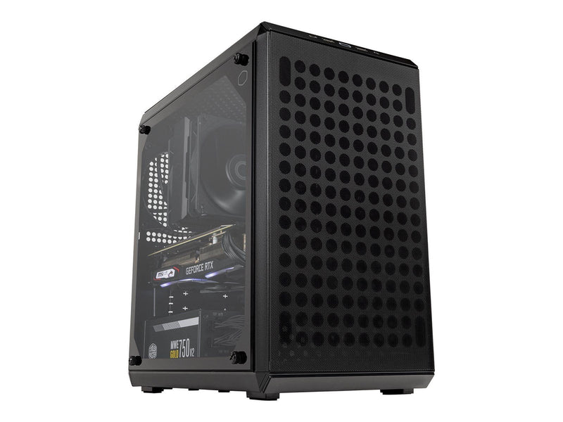 Cooler Master Q300L V2 - MT - micro ATX - Gehäuse - Tower - Schwarz