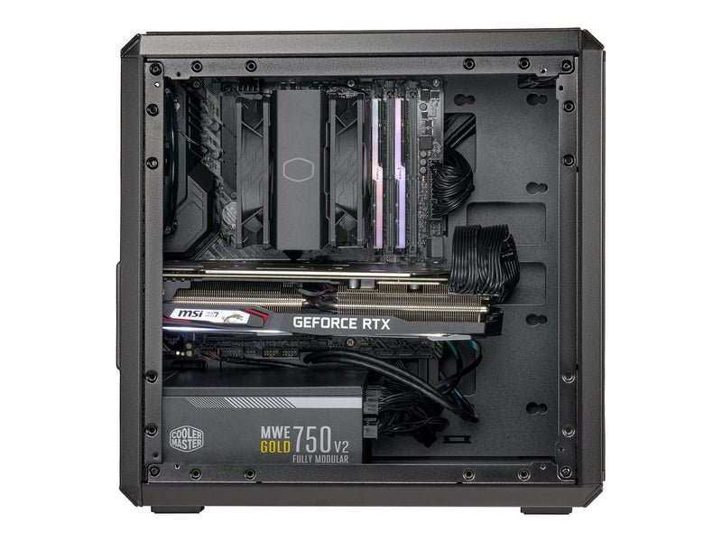 Cooler Master Q300L V2 - MT - micro ATX - Gehäuse - Tower - Schwarz