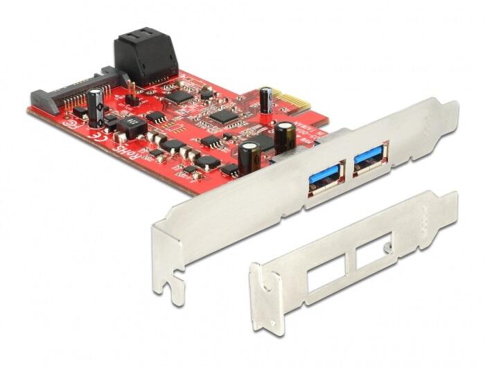 DeLOCK PCI Express Karte zu extern USB 3.0 / intern SATA 6