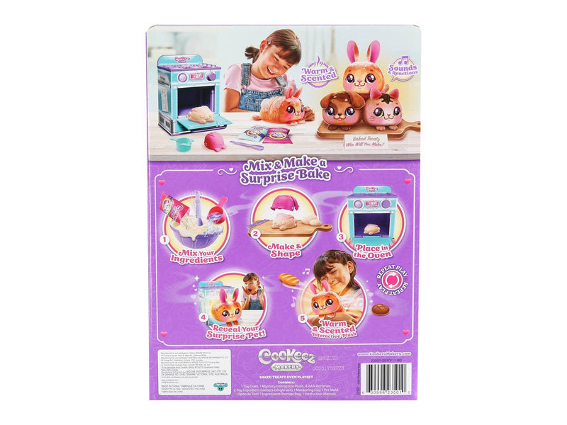 Cookeez Makery Backofen Spielset, Vanillebrot