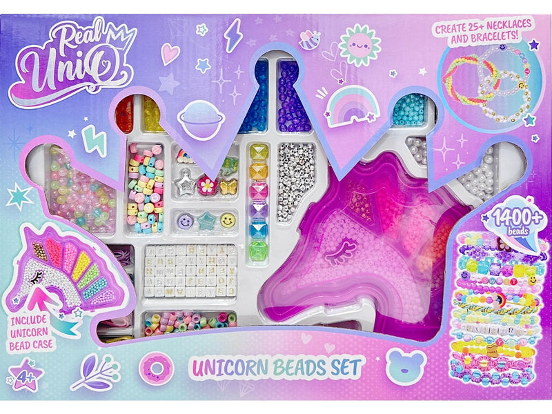 Real UniQ Unicorn Beads Set