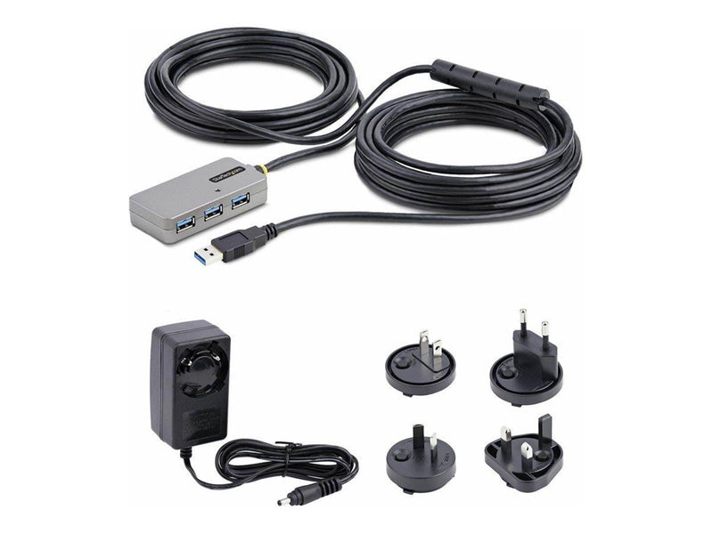 StarTech.com U01043-USB-EXTENDER USB-Hubs - USB 3.2 - 4 - silber