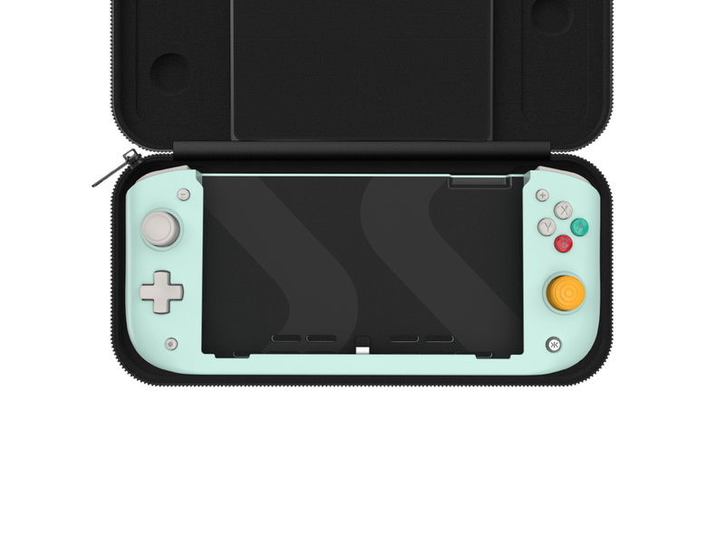 CRKD Retro Mint Limited Edition with Carry Case - Wired Controller - Nintendo Switch