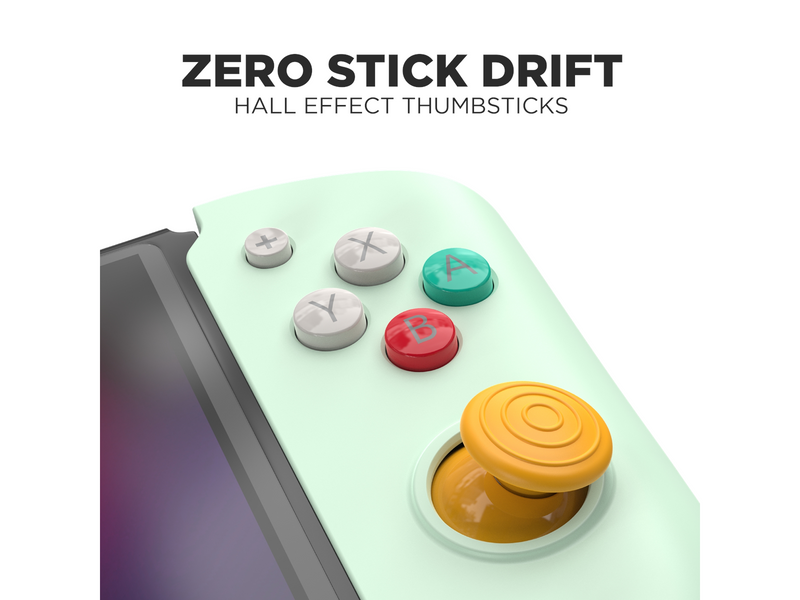 CRKD Retro Mint Limited Edition with Carry Case - Wired Controller - Nintendo Switch