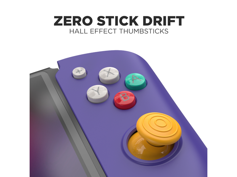 CRKD Retro Purple Limited Edition with Carry Case - Wired Controller - Nintendo Switch