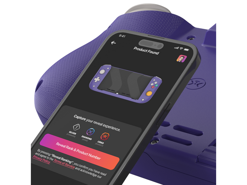 CRKD Retro Purple Limited Edition with Carry Case - Wired Controller - Nintendo Switch