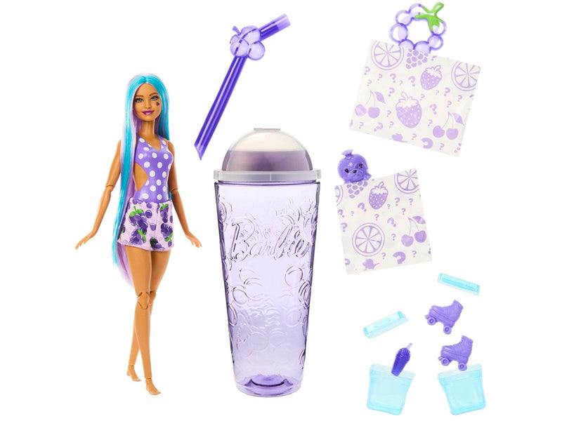 Barbie Pop Reveal Juicy Fruits Grape Fizz Doll 30cm