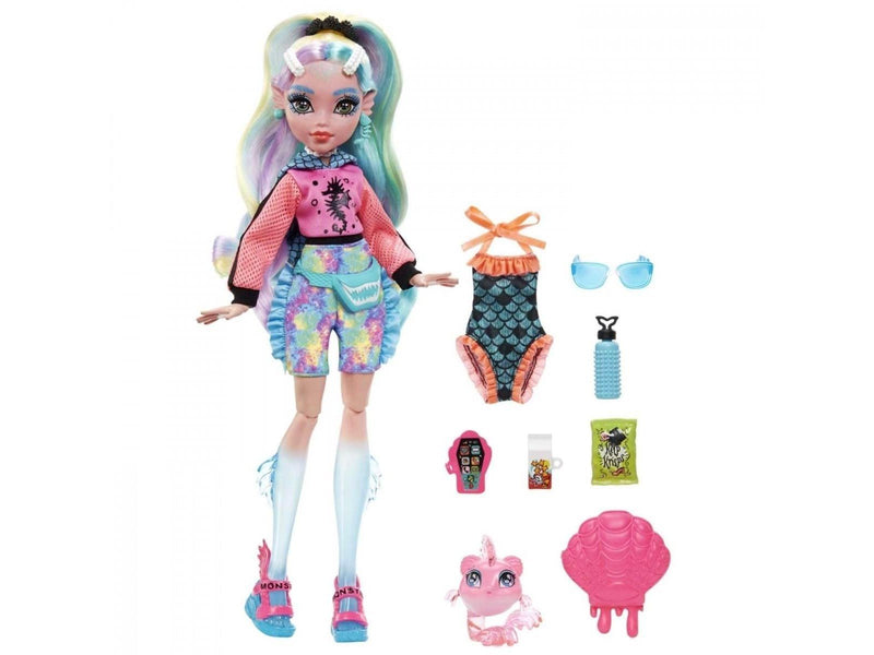Monster High Lagoona Blue Doll with Pet